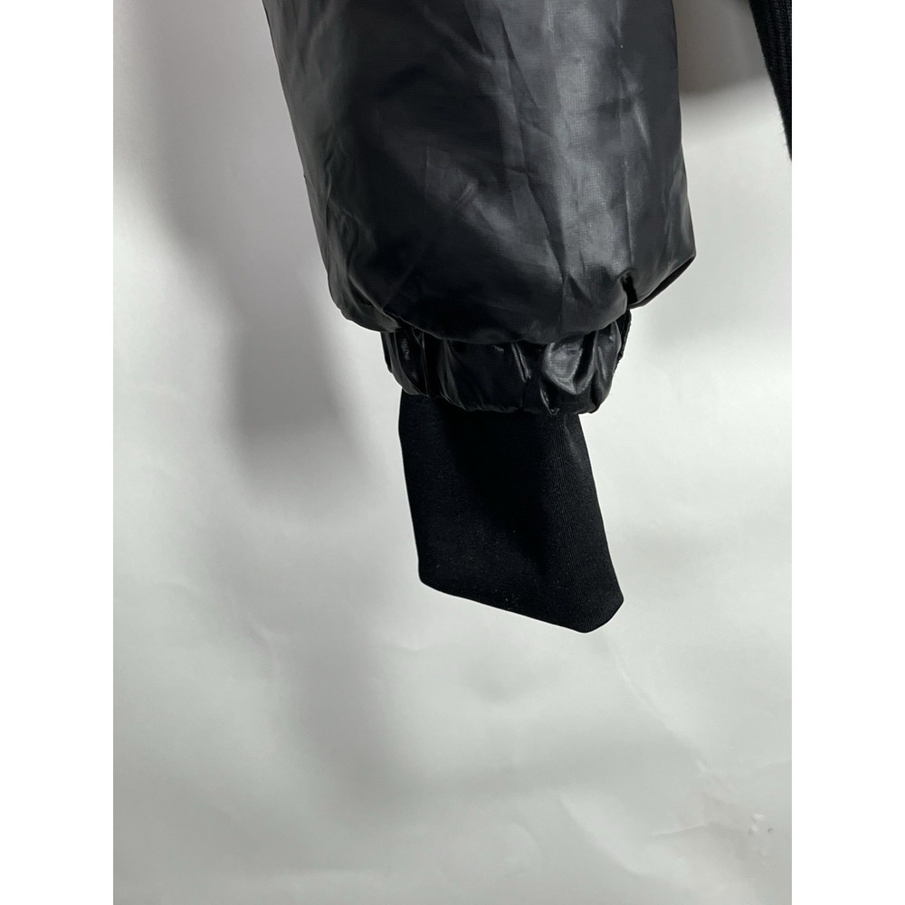 Madden Girl Women's Black Puffer Hooded Coat Size XS Winter Chic Zip Away Hood - Picture 2 of 12